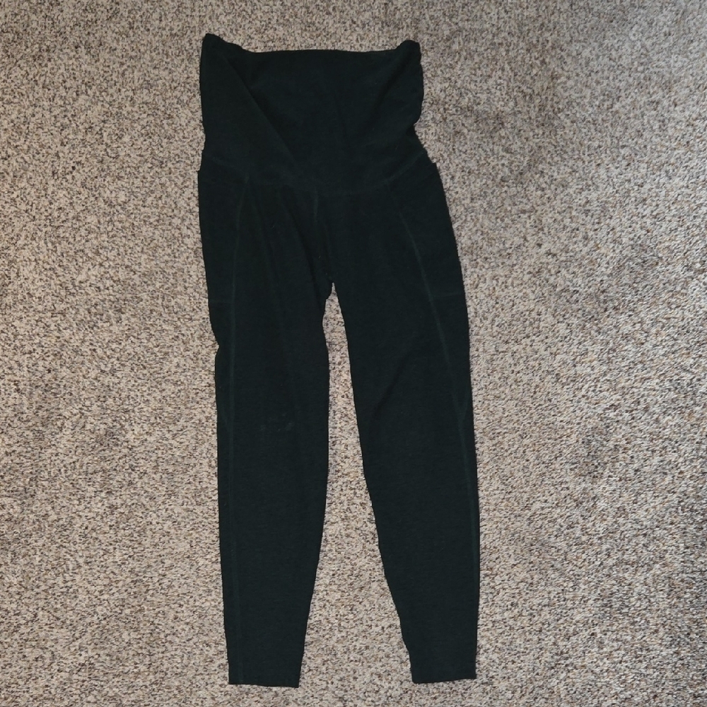 Beyond the Bump Black High-Waisted Leggings